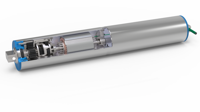 Мотор-барабан МБ 80 для кассового бокса